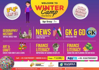 Online Program – Winter Camp – Jan’21